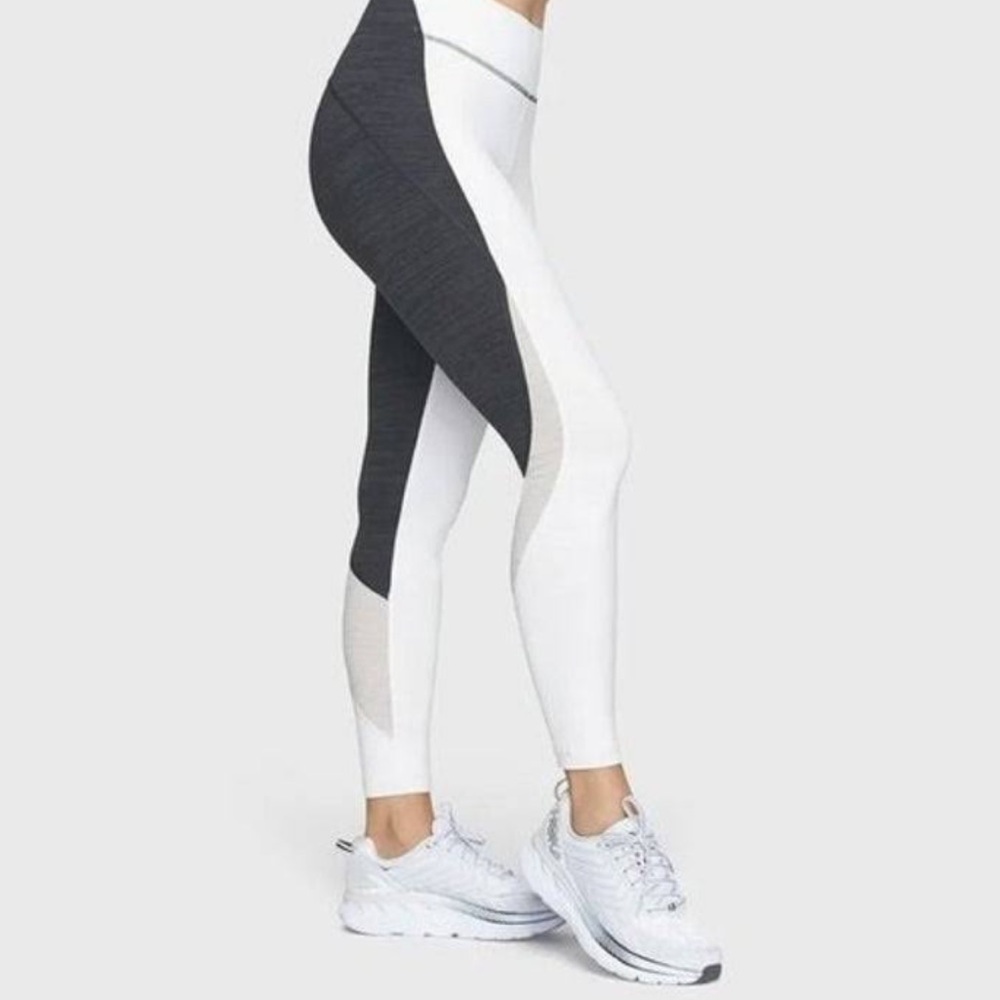 Grey and white Outdoor Voices Leggings Size XS